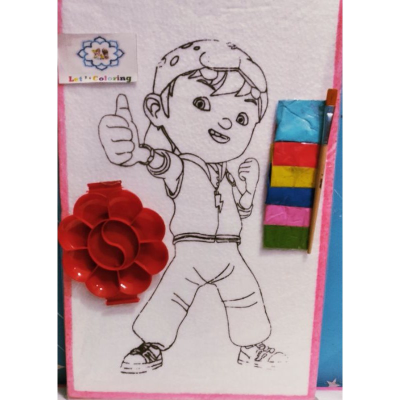 Mewarnai Styrofoam