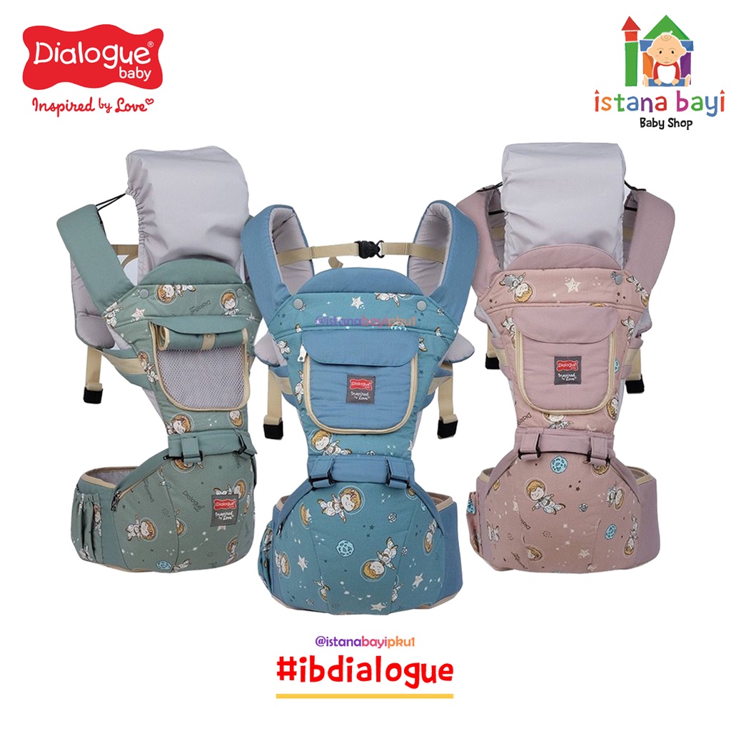 Dialogue Baby Hipseat Airflow 7in1 Astro Series DGG4257 - gendongan bayi