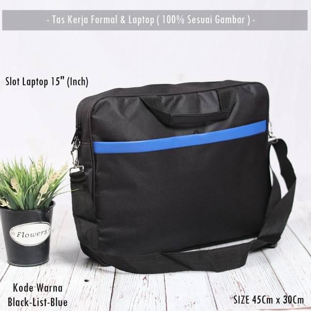 Tas Laptop - Tas Selempang Multifungsi - Tas Kerja Kantor - Tas Formal