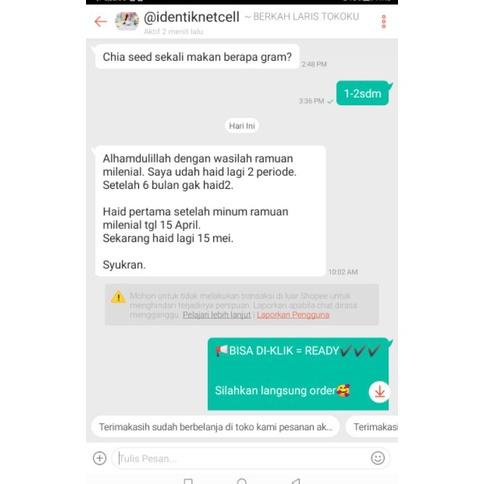 

Ready✴ Dr. ZAIDUL AKBAR | MILENIAL DETOX RAHIM [PROMIL KISTA MIOM PCOS ENDOMETRIOSIS KEPUTIHAN MENGURANGI SPERMA ABNORMAL] REMPAH JSR 40