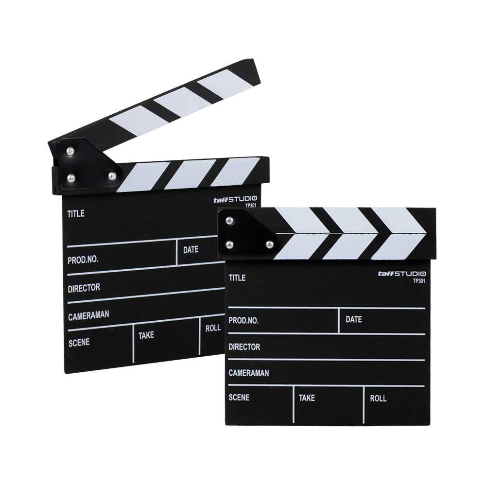 Profesional Clapper Classical Movie Film - TP301 TaffSTUDIO Woopower