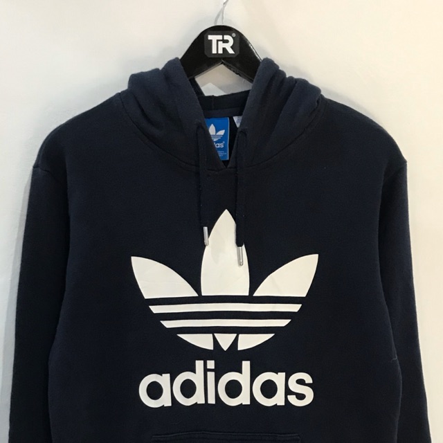 Hoodie Adidas Trefoil Dark Navy