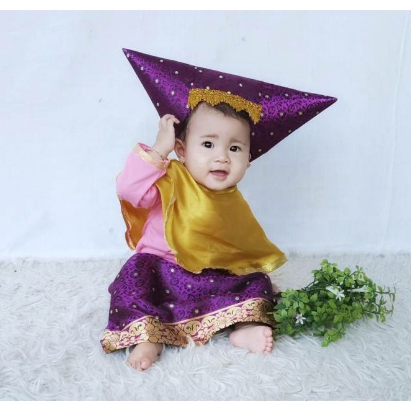 Baju Adat Minang Kostum Bayi Newborn Photography Baju Adat Anak