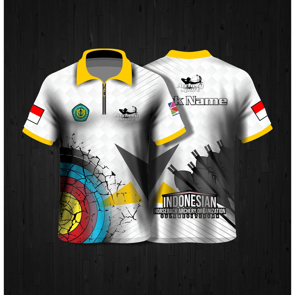 KAOS BAJU JERSEY PANAHAN ARCHERY / KAOS BAJU JERSEY PANAHAN CUSTOM SATUAN