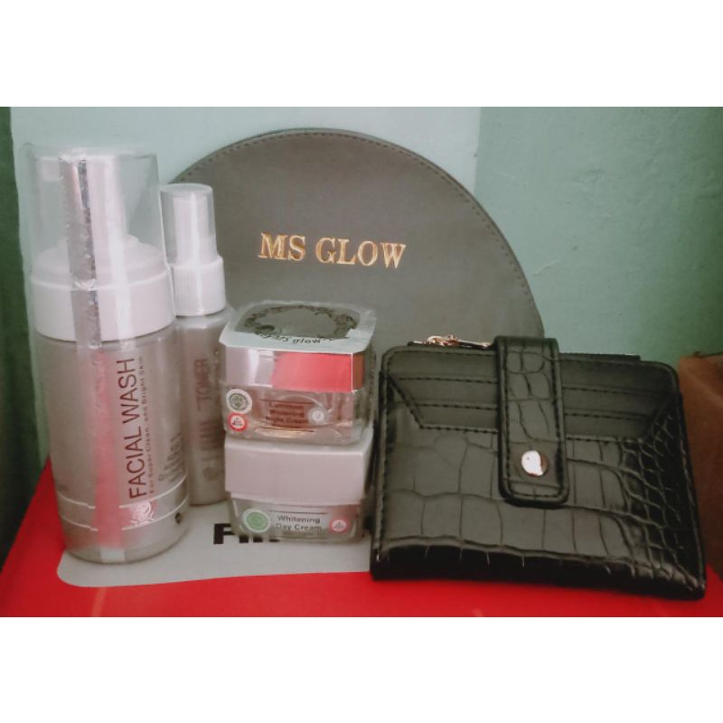 Jual Paket Basic Ms Glow Free Dompet | Shopee Indonesia