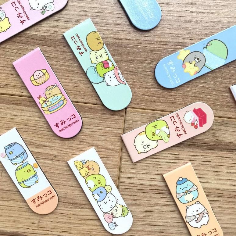 

✵Ready 1 SET 20PCS PEMBATAS BUKU MAGNET BTS BT21 KPOP / BOOKMARK MAGNET BT21 / PEMBATAS BUKU MOTIF B