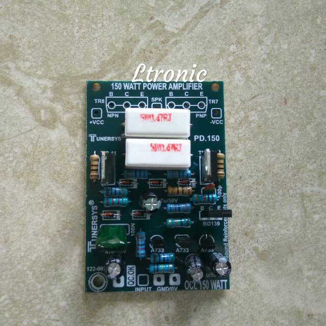 Kit driver power OCL 150 watt mono Tunersys