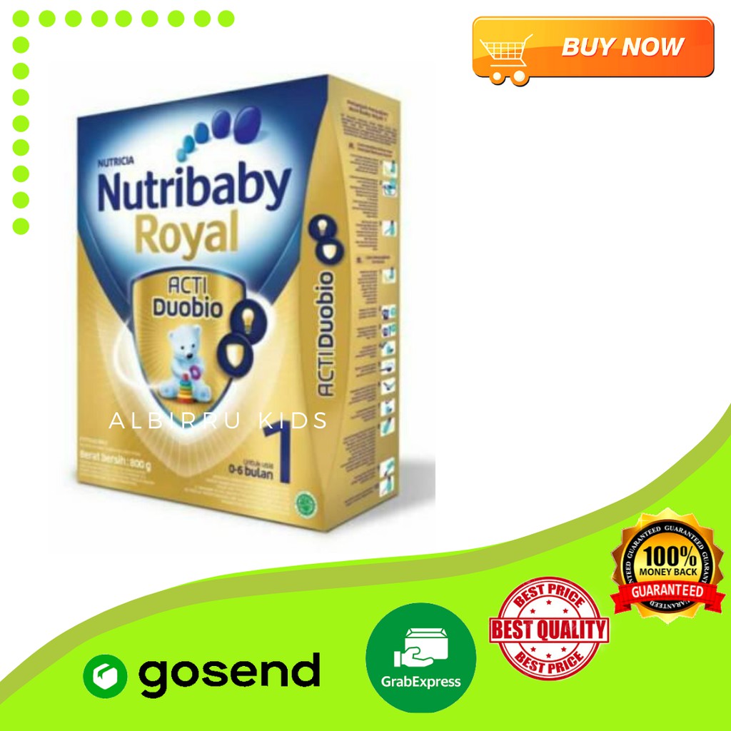 

SUSU BAYI NUTRIBABY ROYAL 800 GR AK545