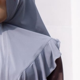 Jilbab Instan Bergo Muzlima Sporty Ori Sayra SAYRA1-ABU MUDA