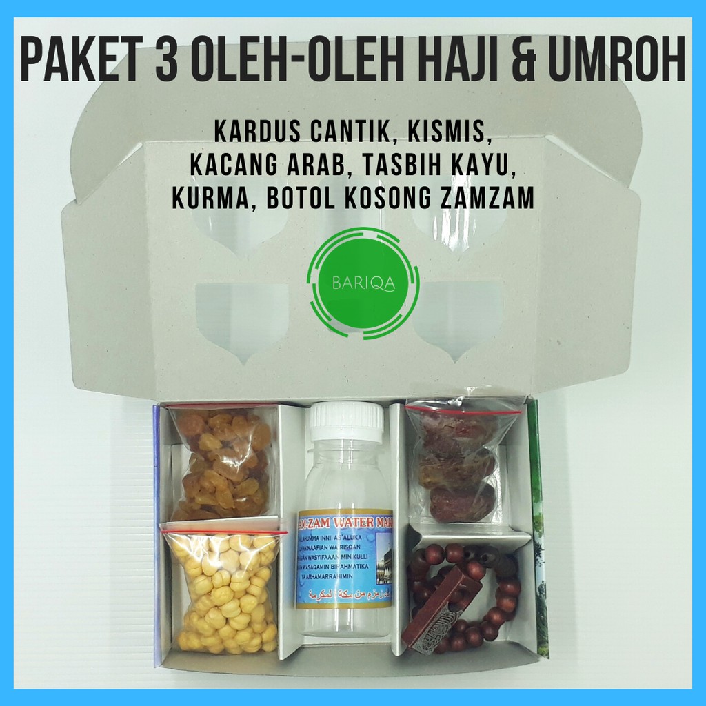 

Souvenir Cantik Oleh-Oleh Haji Dan Umroh Paket 3