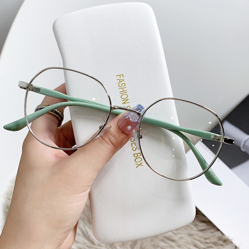 *Ready Stock* Anti Blue Light Blocking Glasses Women's Clear Anti Radiation Filter Glasses