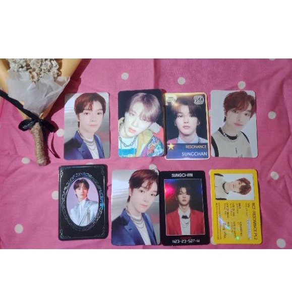 [Baca Deksripsi] photocard NCT Sungchan Past, future, year book, idcard departure, Acces Card
