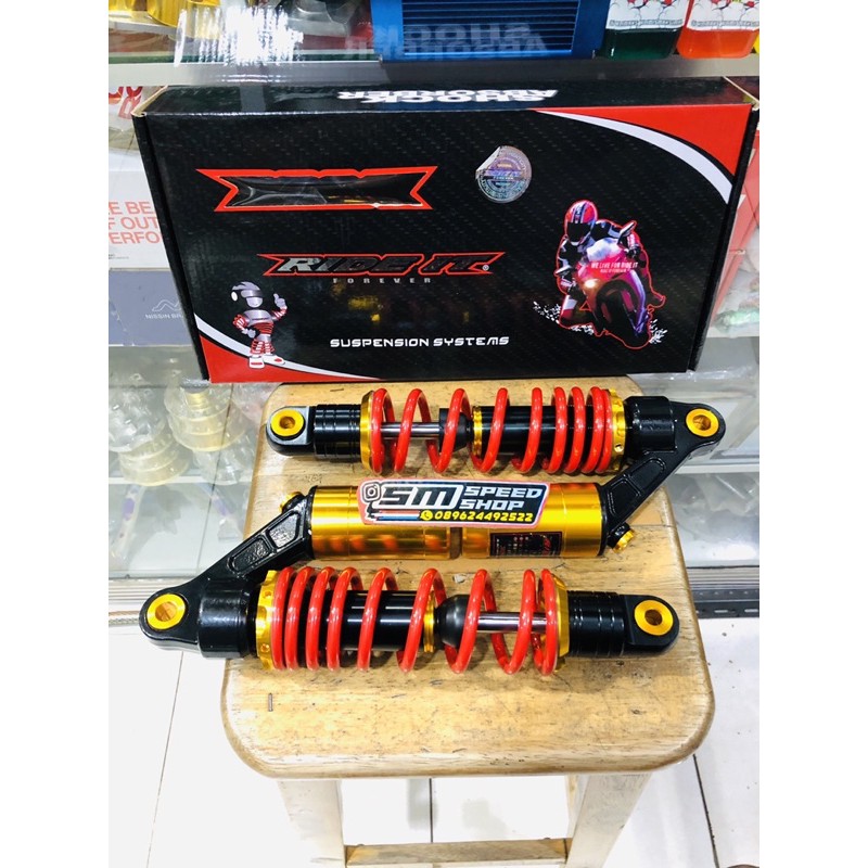 SHOCKBREKER-SHOCK RIDE IT TABUNG 280mm BEBEK JUPITER-VEGA ZR-FIZR-JUPITER Z1-JUPITER BURHAN-CRYPTON