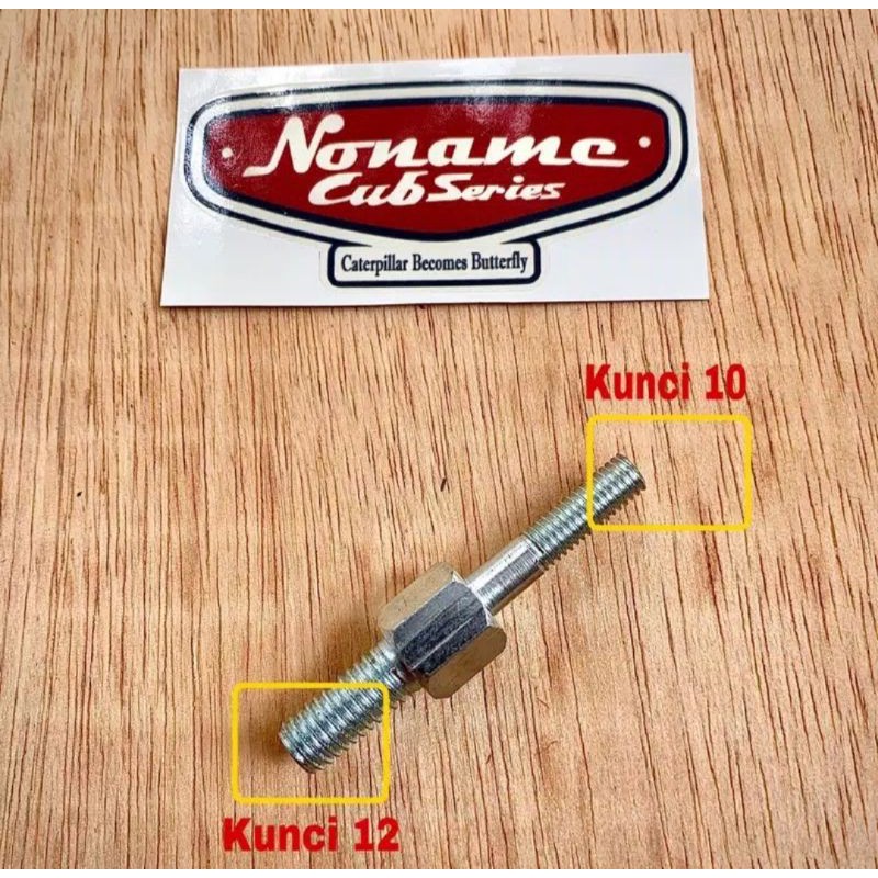 Baut bracket dudukan plat nomor depan honda c50 c70
