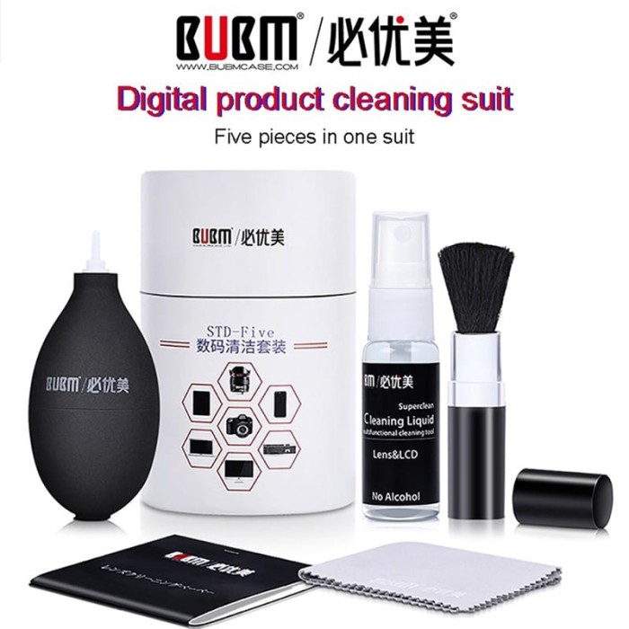 Triple W 5in1 Cleaning Kit Set Camera Pembersih Laptop HP Lensa Kamera Tablet