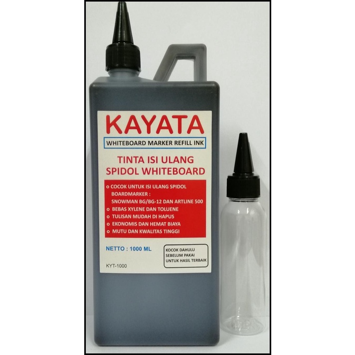 

Heaven | Tinta Spidol Whiteboard Refill Kayata Murah Dan Berkualitas 1000 Ml
