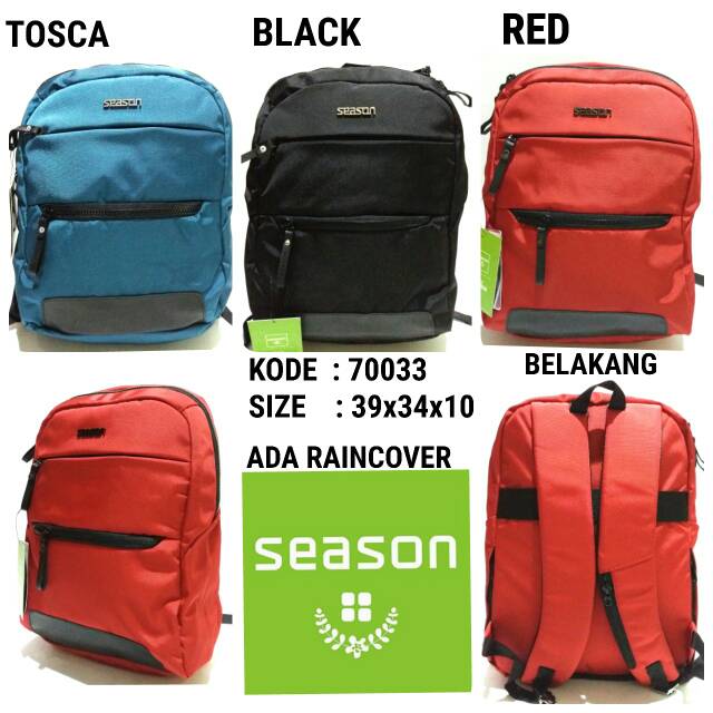 Tas ransel sekolah wanita original by season 70033 kekinian