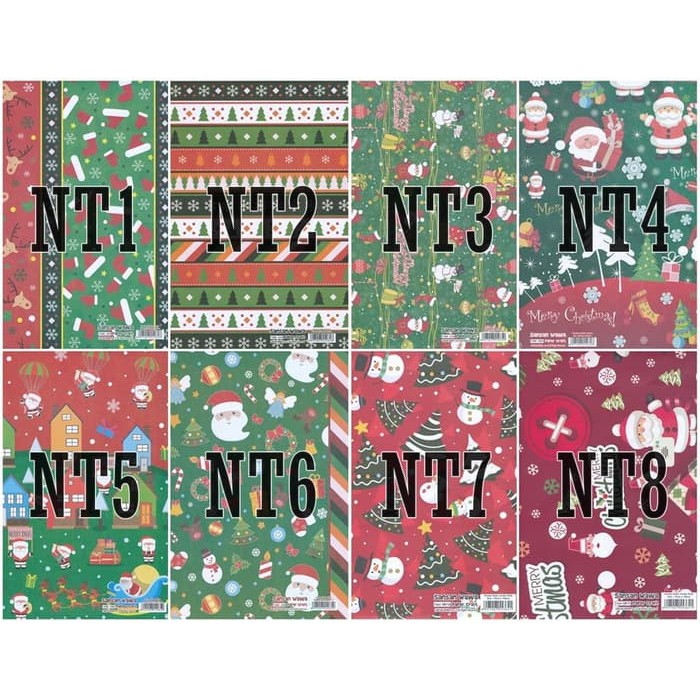 

HOT SALE KERTAS KADO NATAL !!!!!!