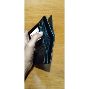 dompet kulit sintetis ukuran tanggung