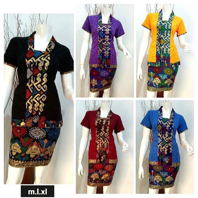 Setelan Batik Modern