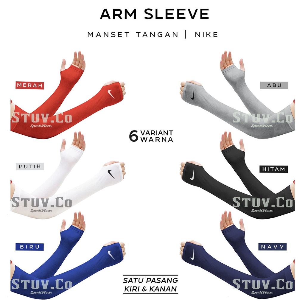 MANSET TANGAN ARMSLEEVE SEPEDA HIKING DIVING CLIMBING CAMPING NAIK GUNUNG PELINDUNG TANGAN PRIA