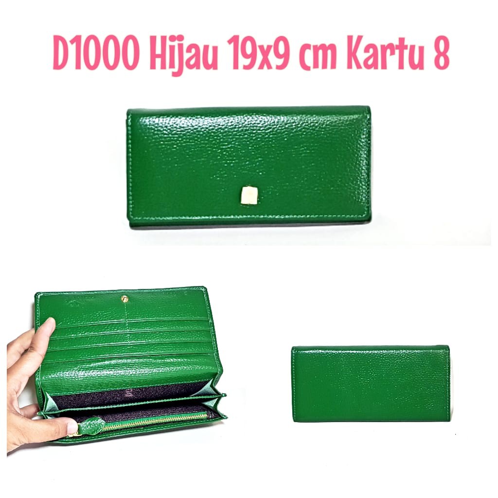 Dompet Kulit Papillon Original D1000 Hijau
