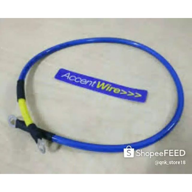 Accent Wire Regular 1 Set Koil Booster Blue Series Dan Kabel Negatif Motor Kabel Setan