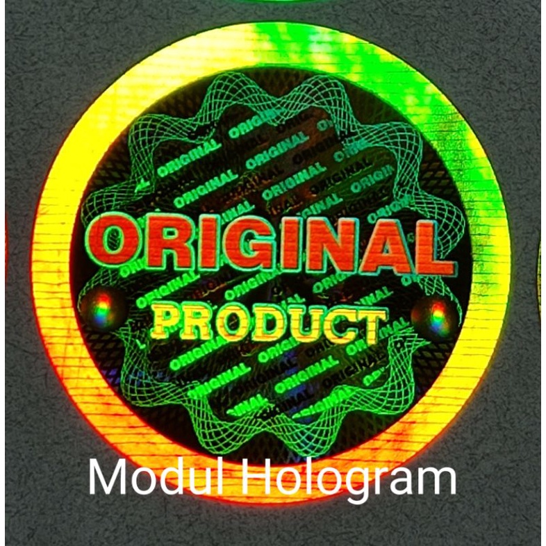 

Stiker hologram Original Produk "Gold