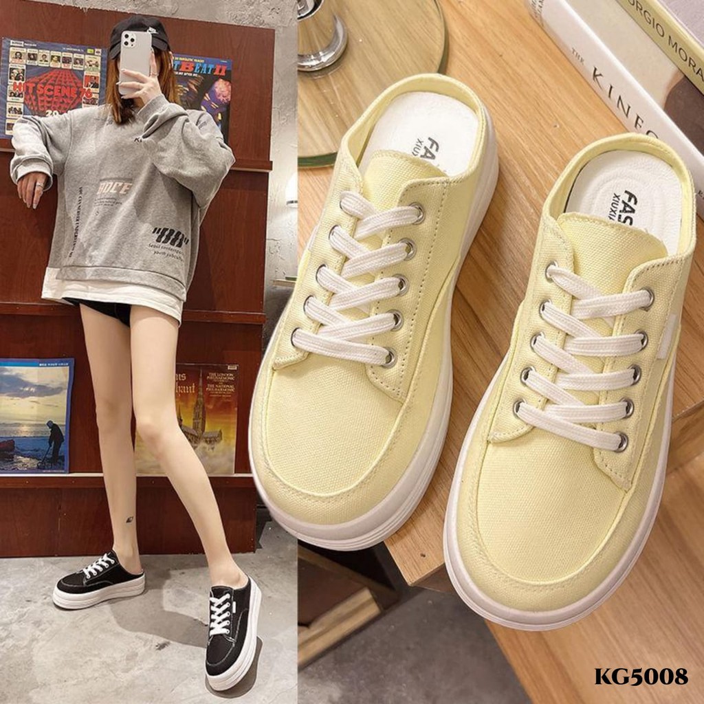 RESTOCK WYN SNEAKERS HIGHSOLE SLOPE FASHION ALA2 KOREA KG5008