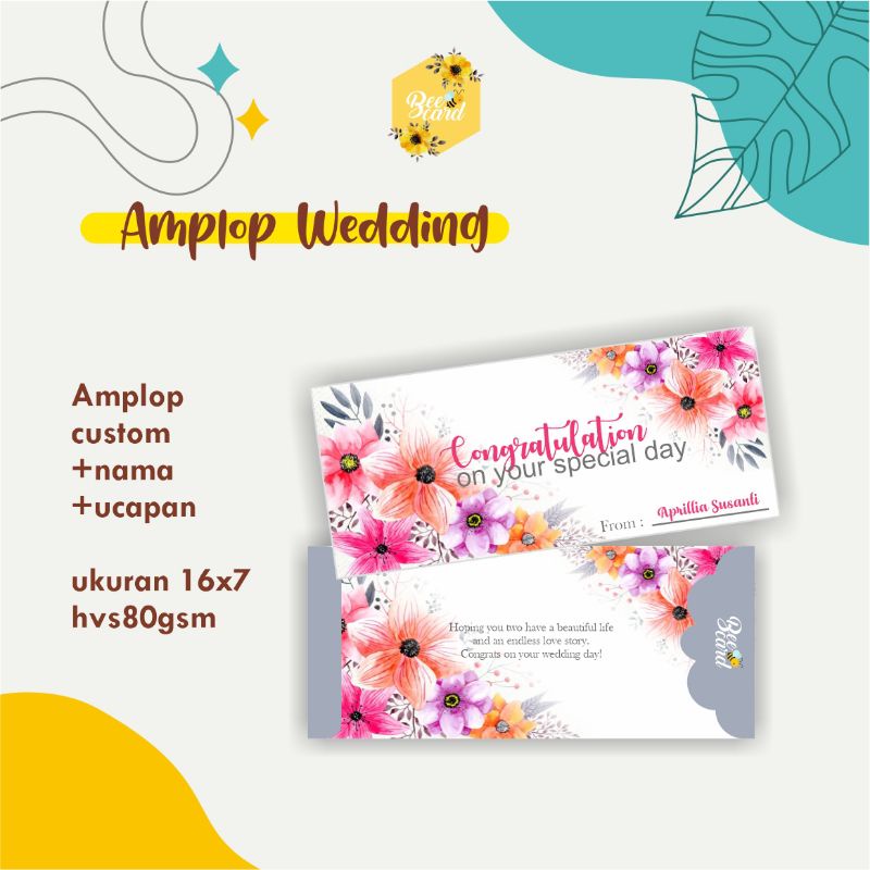 

AMPLOP KONDANGAN / AMPLOP NAMA / AMPLOP