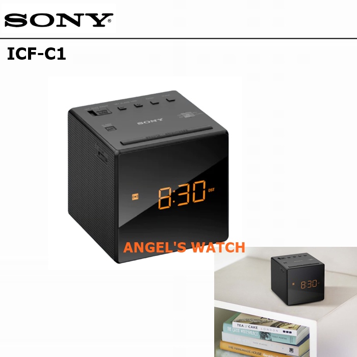 RADIO FM/AM CLOCK DIGITAL ALARM SONY ICF-C1 SONY RADIO ORIGINAL RADIO LISTRIK