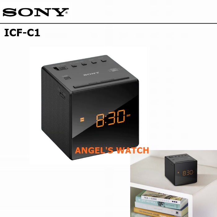 RADIO FM/AM CLOCK DIGITAL ALARM SONY ICF-C1 SONY RADIO ORIGINAL RADIO LISTRIK