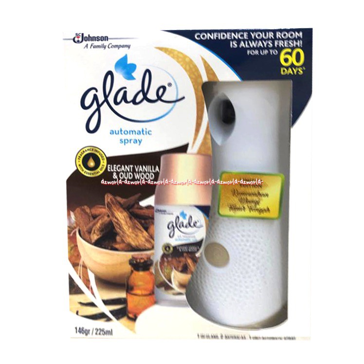 Glade Air Freshener Automatic Hangable Pengharum Ruangan Otomatis Glade 60 days