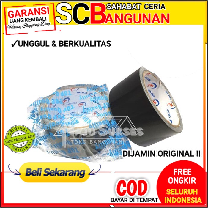 

Solasi Lakban kain hitam merk STAR 2 per dus SCB