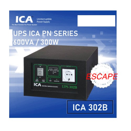 UPS ICA 302B 600VA 300W UPS KOMPUTER