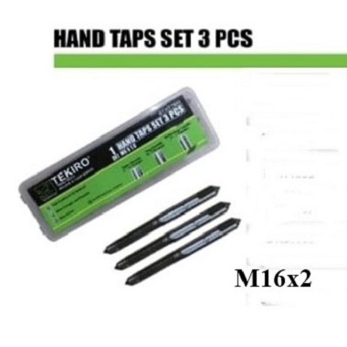 Tekiro Hand Taps Set 3pcs M16x2.0 / Tekiro Mata Hand Tap M16x2.0
