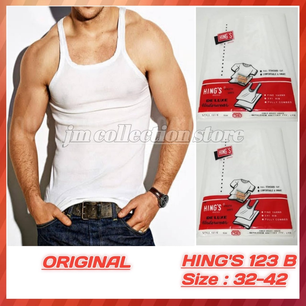 Singlet Hings|Kaos Dalam | Murah|hings | premium|original | Siglet Putih Polos