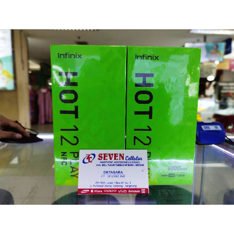 infinix hot 12 play  ram 4/128gb