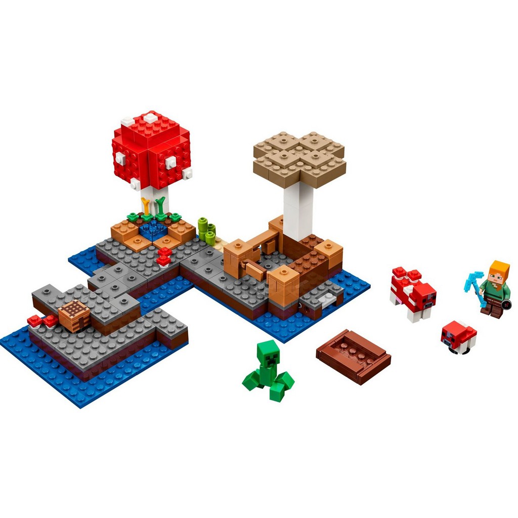 lego minecraft island