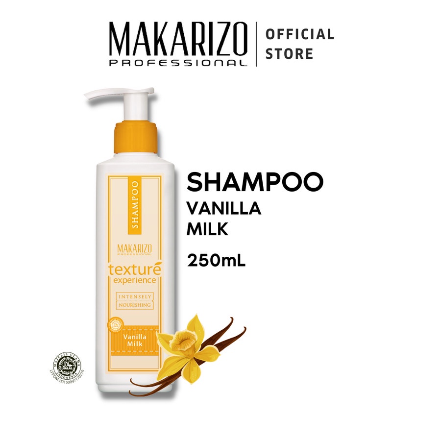 Makarizo | Professional Texture Experience | Shampoo Vanilla Milk 250 ml