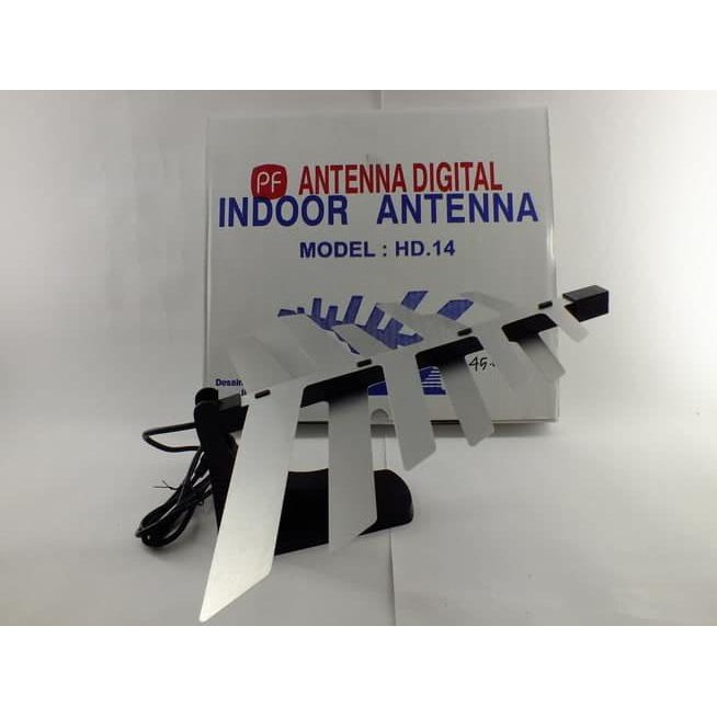 Terbaru Antena TV Dalam Digital PF ( Indoor Antenna ) HD14 HD.14 PF 14 HD