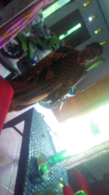 Gamis Batik Mataram Brownies Standar Dan Jumbo