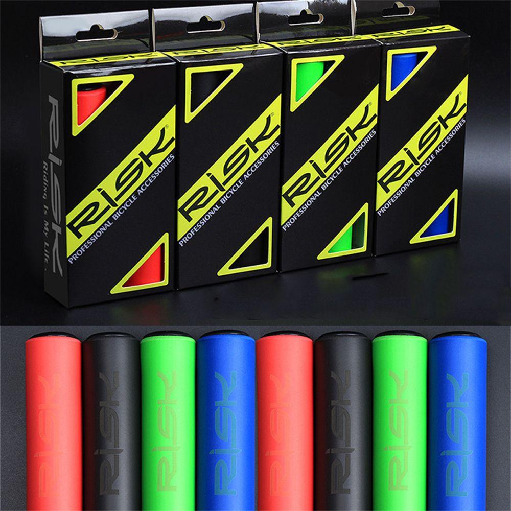Rebuy Bicycle Grips Aksesoris Sepeda Bagian Sepeda Penutup Stang Sepeda Gunung Ultra-Ringan Anti Slip Bersepeda Stang Grips