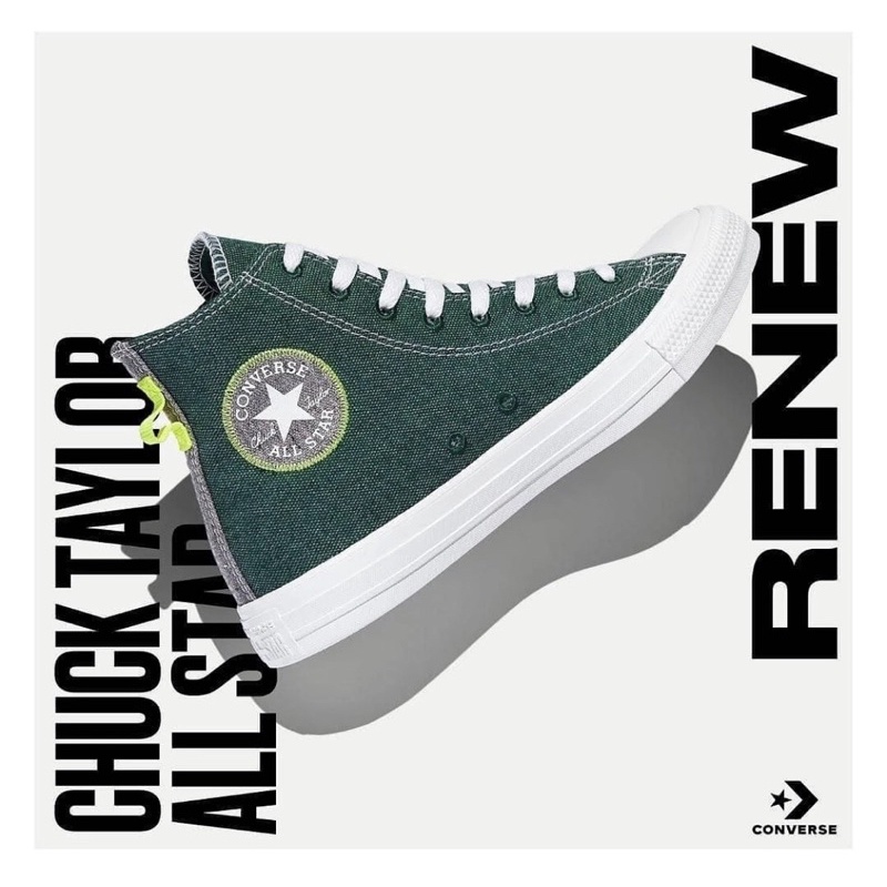 Converse CT AS High Renew Cotton Midnight Clover Lemon Venom White