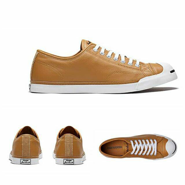 jack purcell brown leather converse