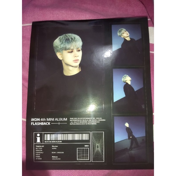 TAKE ALL | OFFICIAL IKON FLASHBACK PC + STICKER SONG
