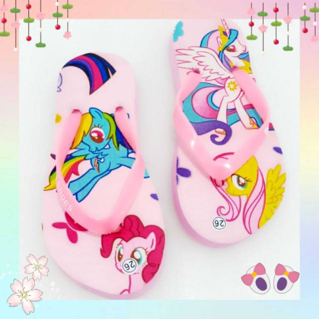 Sendal Anak  Sendal Couple Kuda  Poni  New Shopee Indonesia