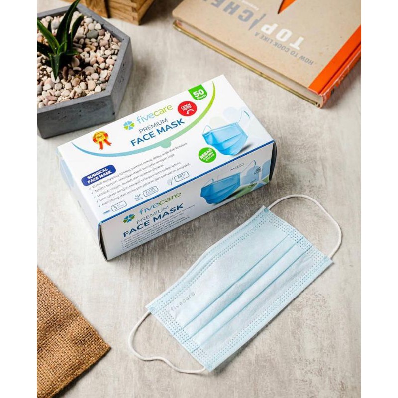 Masker Surgical FIVECARE / FIVECARE Premium Surgical Face Mask