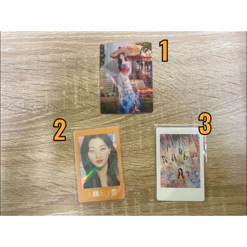 Jihyo Lenticular, Jihyo Benefit WD, Benefit WD Group TWICE Taste Of Love