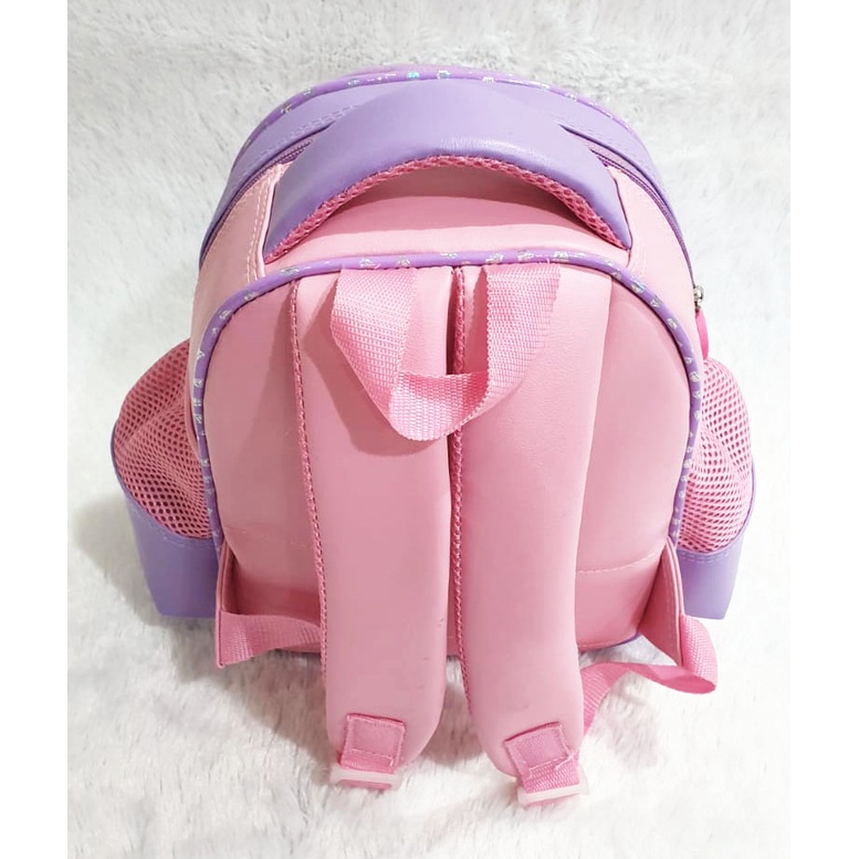 PROMO 10.10 TERMURAH TAS RANSEL SEKOLAH PAUD ANAK PEREMPUAN GAMBAR KUDA PONY AJAIB BAHAN KAIN SPONGE TAHAN AIR  ( Soft Timbul 11inch  )